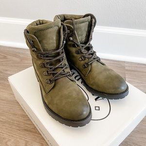 Steve Madden combat boots